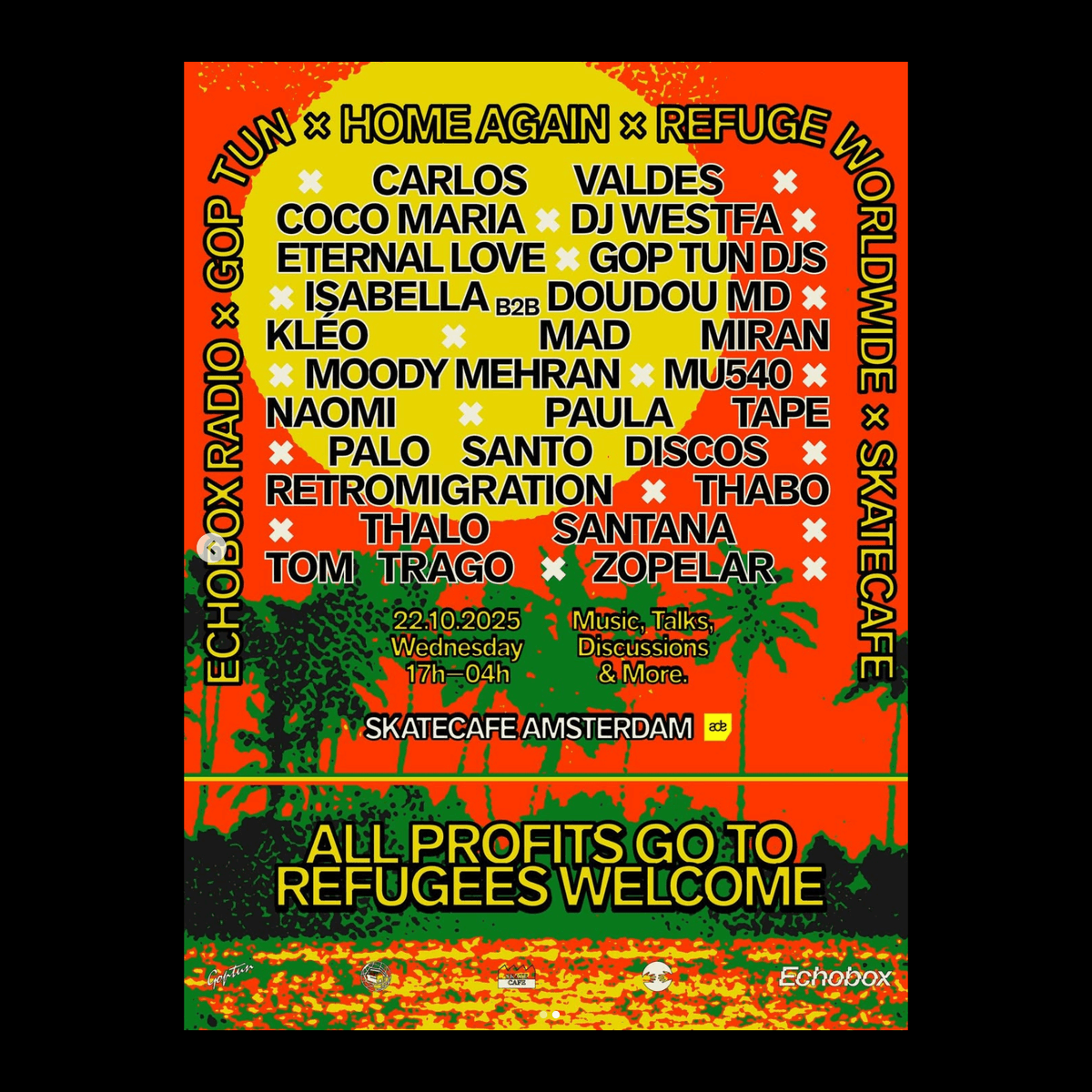 Home Again x GOP TUN Fundraiser @Skatecafe