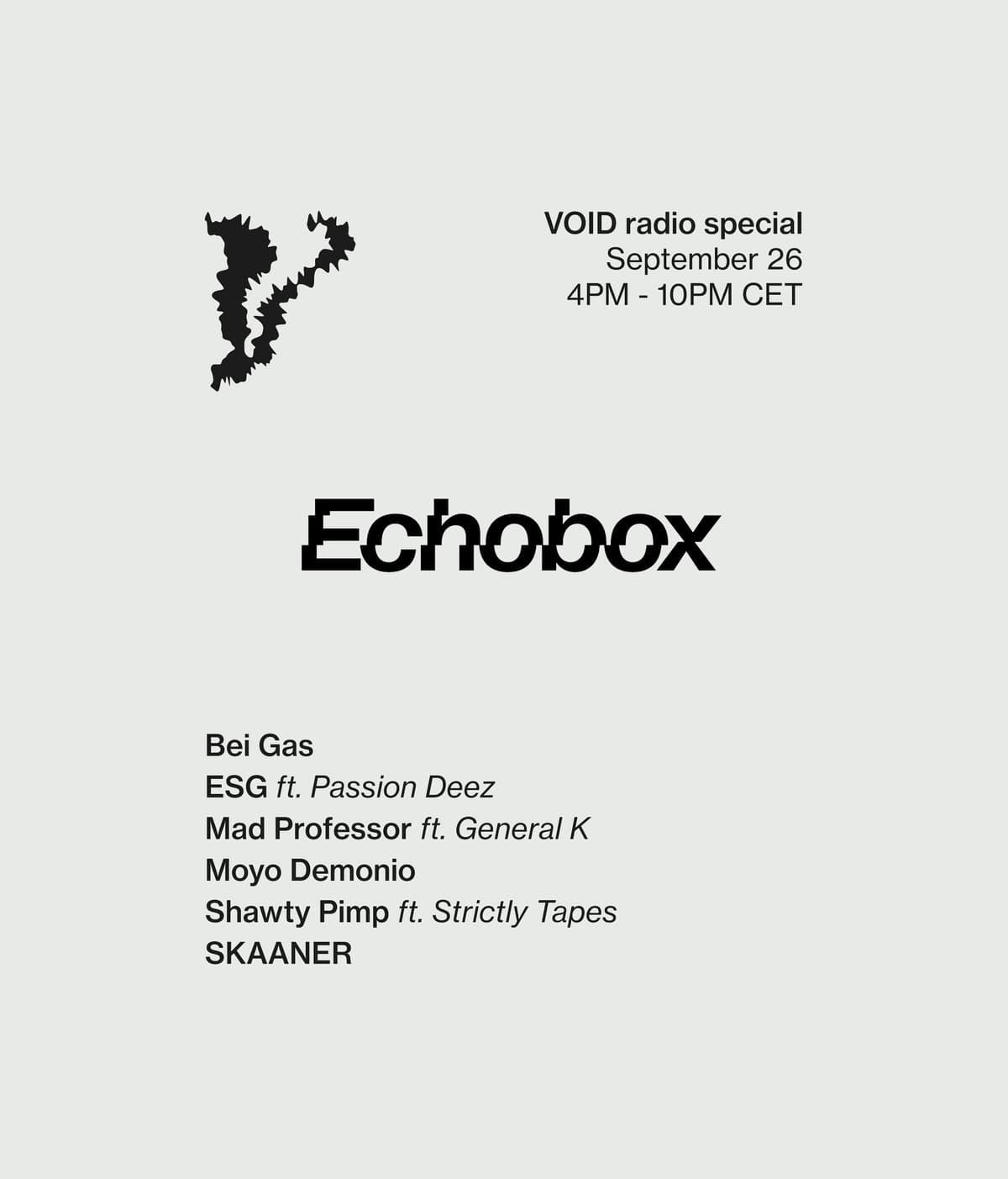 VOID live from Skatecafe